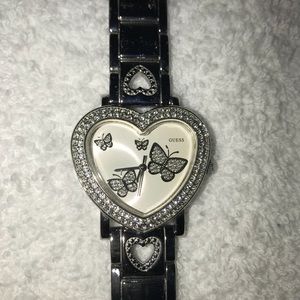 Guess- Heart Shaped Watch